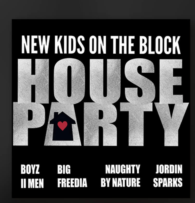 Words Say House Party with NKOTB Video Feature | Eat Sleep Breathe Music