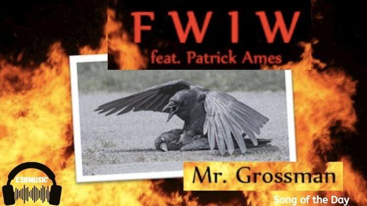 Fire with a picture of an eagle and the words "F.W.IW ft Patrick Ames" and the words "Mr Grossman" | Eat Sleep Breathe Music