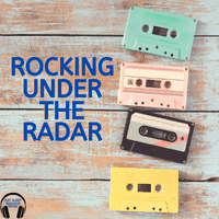 Wooden table with colored cassette tapes and the words "Rocking Under the Radar" | Eat Sleep Breathe Music